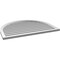 Ekena Millwork Round Top Surface Mount PVC Gable Vent: Functional, w/ 2"W x 1-1/2"P Brickmould Frame, 42"W x 32"H GVPRT42X3202SF - alternate 5